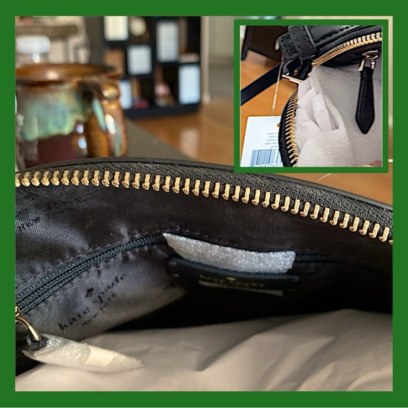 Kate Spade Black Crossbody, Peyton Dome Bag, Brand New, NWT - Picture 9 of 15
